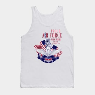 Proud Air Force-Airman Mom Mom Tank Top